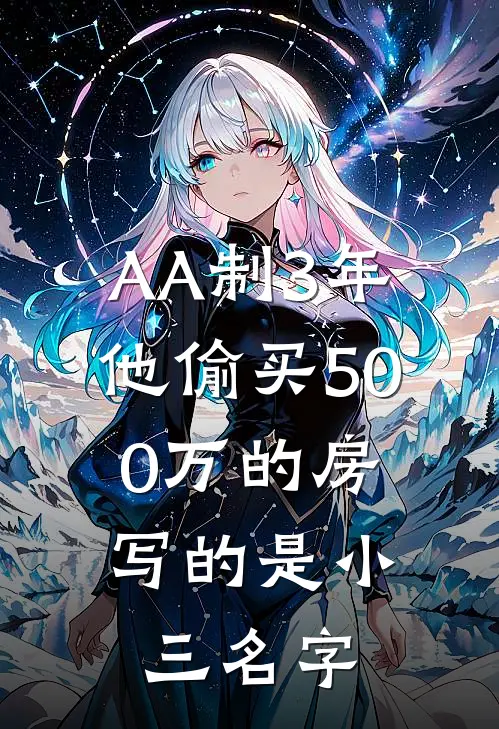 AA制3年他偷买500万的房，写的是小三名字(陈霄赵薇薇)全文免费小说_小说免费完结AA制3年他偷买500万的房，写的是小三名字(陈霄赵薇薇)