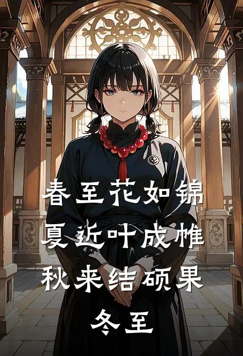 春至花如锦,夏近叶成帷,秋来结硕果,冬至