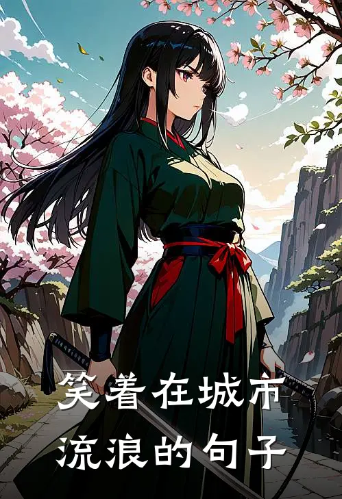 笑着在城市流浪的句子